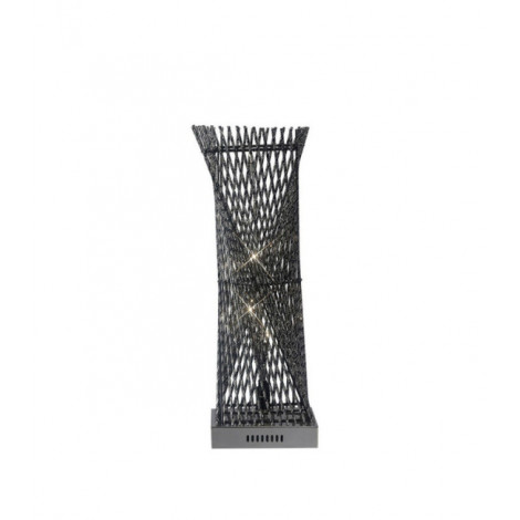 Lampe de table Arista Chrome poli, noir|Lampes à poser|Luminaire Center