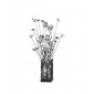 Lampe de table Koil Chrome poli, noir|Lampes à poser|Luminaire Center
