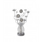 Lampe de table Calista Argent, Chrome poli|Lampes à poser|Luminaire Center