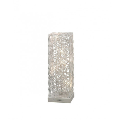 Lampe de table Essen Blanc, Argent|Lampes à poser|Luminaire Center