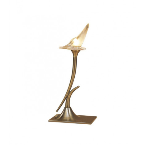 Lampe de table Flavia Laiton Antique|Lampes à poser|Luminaire Center