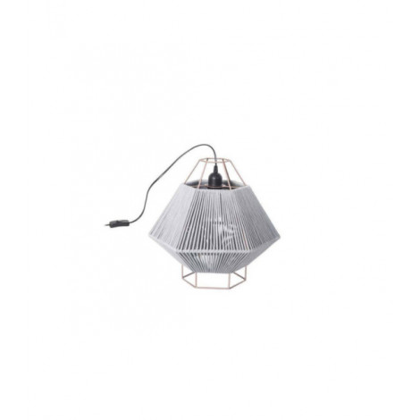 Lampe de table Legato Métal Noir, Gris|Lampes à poser|Luminaire Center