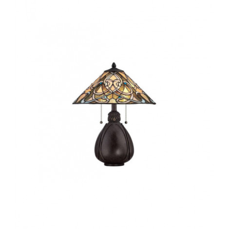 Lampe de table India Verre Bronze Impérial|Lampes à poser|Luminaire Center