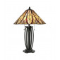 Lampe de table Victory Verre Tiffany Bronze vaillant|Lampes à poser|Luminaire Center