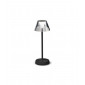 Lampe de table LED LOLITA Métal,Plastique Noir|Lampes à poser|Luminaire Center