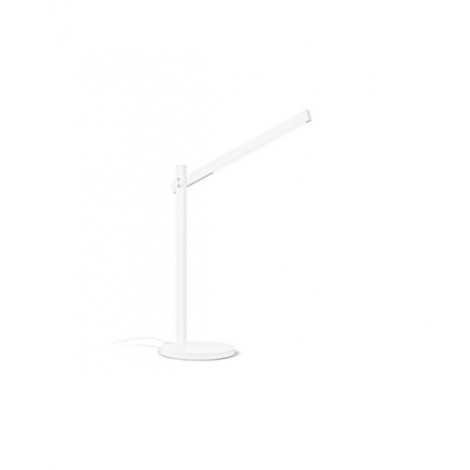 Lampe de table LED PIVOT Plastique Blanc|Lampes à poser|Luminaire Center