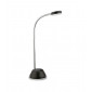 Lampe de table LED Tobias Noir mat, Chrome poli|Lampes à poser|Luminaire Center