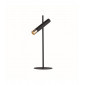 Lampe de table LED Cylinder Acier doux Or, Sable Noir|Lampes à poser|Luminaire Center