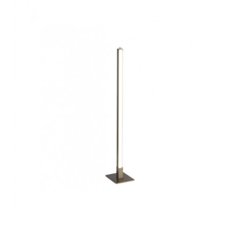 Lampe de table LED Tribeca Acier doux,aluminium Argent satiné, Blanc|Lampes à poser|Luminaire Center