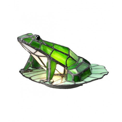Lampe de table Frog Verre Tiffany Bronze d'époque|Lampes à poser|Luminaire Center