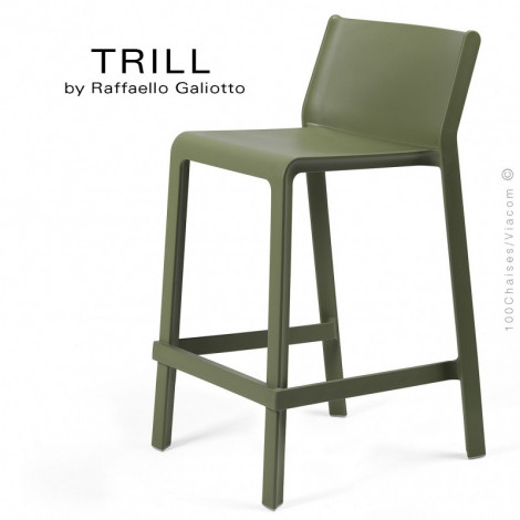 Tabouret de cuisine design TRILL, structure 4 pieds, assise plastique couleur - Lot de 4 pièces.|Tabouret|100chaises Tabouret de cuisine design TRILL, structure 4 pieds, assise plastique couleur - Lot de 4 pièces.|Tabouret|100chaises