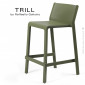 Tabouret de cuisine design TRILL, structure 4 pieds, assise plastique couleur - Lot de 4 pièces.|Tabouret|100chaises Tabouret de cuisine design TRILL, structure 4 pieds, assise plastique couleur - Lot de 4 pièces.|Tabouret|100chaises