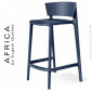Tabouret de cuisine ou d'extérieur AFRICA, structure et assise coque plastique couleur - Lot de 4 pièces.|Tabouret|100chaises Tabouret de cuisine ou d'extérieur AFRICA, structure et assise coque plastique couleur - Lot de 4 pièces.|Tabouret|100chaises