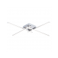 Plafonnier LED design 4 bras nickel - Yuna|Plafonnier|Kosilum Plafonnier LED design 4 bras nickel - Yuna|Plafonnier|Kosilum