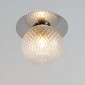 Plafonnier ou applique design en verre transparent - Cressida|Plafonnier|Kosilum Plafonnier ou applique design en verre transparent - Cressida|Plafonnier|Kosilum