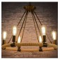 Lustre Suspension corde Rétro - Babylone|Lustre|Kosilum Lustre Suspension corde Rétro - Babylone|Lustre|Kosilum
