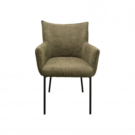 Chaise avec accoudoirs Selma verte Kare Design|Chaise|Kare
