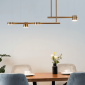 Grande suspension moderne dorée - Pedri|Suspensions|Kosilum Grande suspension moderne dorée - Pedri|Suspensions|Kosilum