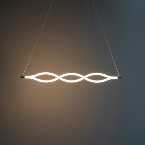 Suspension LED design ondulé - Zaphia|Suspensions|Kosilum Suspension LED design ondulé - Zaphia|Suspensions|Kosilum