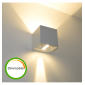 Lampe murale LED variable 6W IP54 - Blanc - Cubic|Appliques murales|Kosilum Lampe murale LED variable 6W IP54 - Blanc - Cubic|Appliques murales|Kosilum
