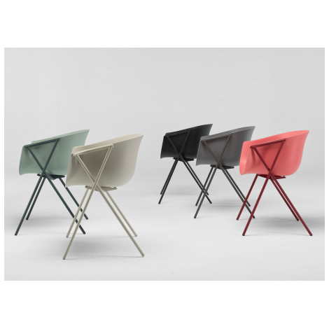 Chaise Bai pieds acier|Chaise|Meuble et objet