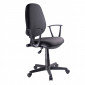 Fauteuil de bureau noir réglable et inclinable avec roulettes - DESK|Chaise|Meuble et moi