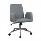 Fauteuil de bureau en tissu gris anthracite avec roulettes - CALL|Chaise|Meuble et moi