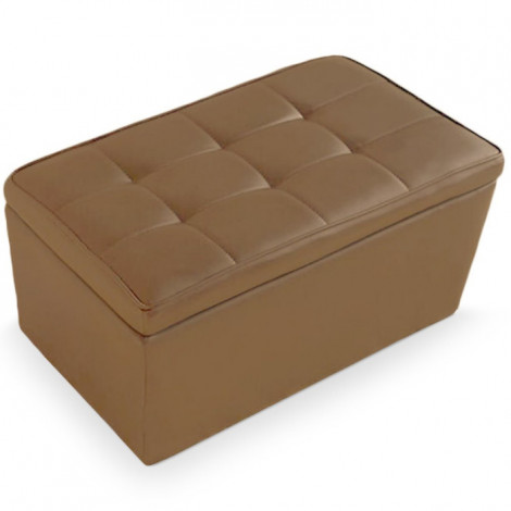 Banquette Coffre "Prunille" 85cm Taupe|Banquettes / Bancs / Poufs|Paris Prix