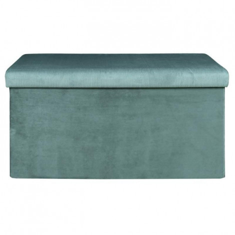 Banc & Coffre de Rangement "Giulia" 77cm Bleu|Banquettes / Bancs / Poufs|Paris Prix