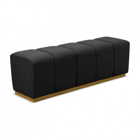 Banquette Design "Eliot" 140cm Noir|Banquettes / Bancs / Poufs|Paris Prix