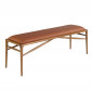 Banquette Design "Bernadine" 130cm Marron|Banquettes / Bancs / Poufs|Paris Prix