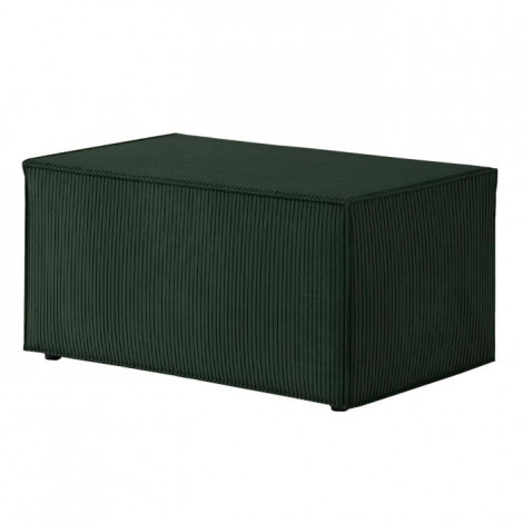 Banquette en Velours Côtelé "Mollie" 90cm Vert Foncé|Banquettes / Bancs / Poufs|Paris Prix