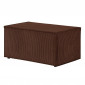 Banquette en Velours Côtelé "Mollie" 90cm Marron|Banquettes / Bancs / Poufs|Paris Prix
