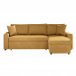 Canapé d'Angle Convertible "Zema" 227cm Ocre|Canape|Paris Prix