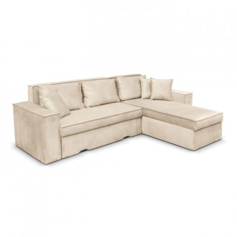 Canapé d'Angle Réversible "Vidio" 250cm Beige|Canape|Paris Prix