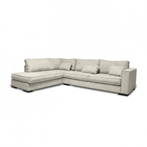 Canapé d'Angle Gauche "Byzance" 303cm Beige|Canape|Paris Prix