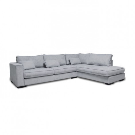 Canapé d'Angle Droit "Byzance" 303cm Gris Clair|Canape|Paris Prix