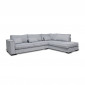 Canapé d'Angle Droit "Byzance" 303cm Gris Clair|Canape|Paris Prix