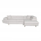 Canapé d'Angle Droit Convertible "Tean" 271cm Blanc|Canape|Paris Prix