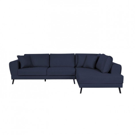 Canapé d'Angle Droit Convertible "Pinayo" 304cm Bleu Foncé|Canape|Paris Prix