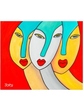 Jopy - The Sisters 2017 - Peinture