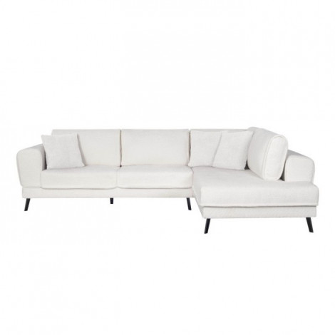 Canapé d'Angle Droit Convertible "Pinayo" 304cm Blanc|Canape|Paris Prix