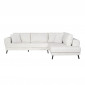 Canapé d'Angle Droit Convertible "Pinayo" 304cm Blanc|Canape|Paris Prix