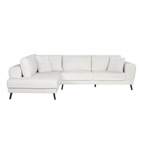 Canapé d'Angle Gauche Convertible "Pinayo" 304cm Blanc|Canape|Paris Prix
