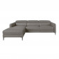 Canapé d'Angle Gauche Relax "Dannie" 258cm Gris|Canape|Paris Prix