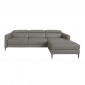 Canapé d'Angle Droit Relax "Dannie" 258cm Gris|Canape|Paris Prix