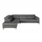 Canapé d'Angle Gauche Relax "Kris" 295cm Gris|Canape|Paris Prix