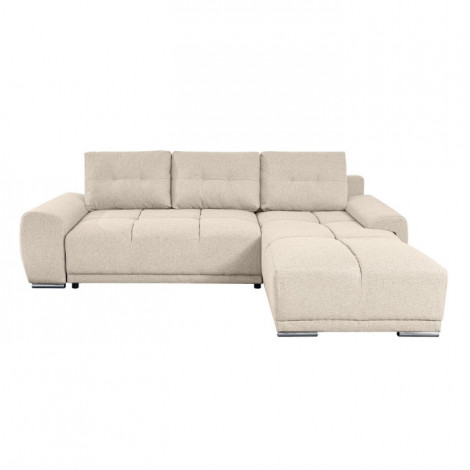 Canapé d'Angle Droit Convertible "Mitchel" 270cm Beige|Canape|Paris Prix