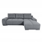 Canapé d'Angle Droit Convertible "Mitchel" 270cm Gris|Canape|Paris Prix