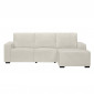 Canapé d'Angle Droit Relax "Carmine" 269cm Beige|Canape|Paris Prix